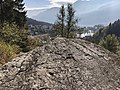 Blick über Laax nach Südwesten