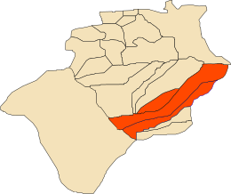 Distretto di Kerzaz – Mappa