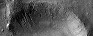 Gullies, as seen by HiRISE under HiWish program