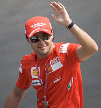 Felipe Massa at the 2008 Canadian Grand Prix.