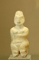 Female figurine from Tell es-Sawwan, Louvre Museum