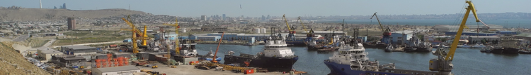 Ferries in the Caspian Sea