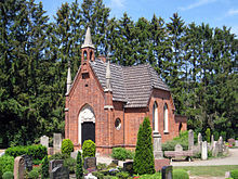 Kapelle auf dem Friedhof der Kirche in Bremen-Oberneuland