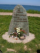 Gedenkstein für Seebestattete (vor der Umsetzung)