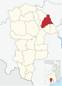 Location of ᱜᱷᱟᱴᱟᱞ