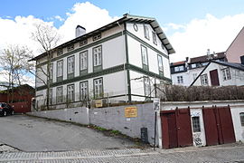 Hallings gate 5, Oleløkken med navn etter Ole Jacob Broch, oppført 1848. Foto: Helge Høifødt