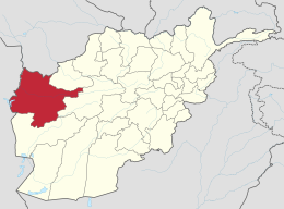 Provincia di Herat – Localizzazione