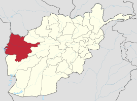 kaart van Herat