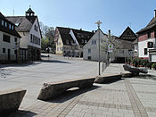 Wasserskulptur (1999) in Scharnhausen