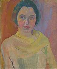 Portrait de Maja Klauser, no 136 du catalogue des œuvres.