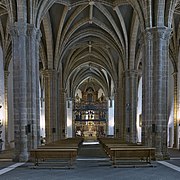 Interieur van de burchtkerk