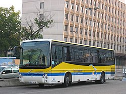 Irisbus Ares 12M ve francouzském Lyonu