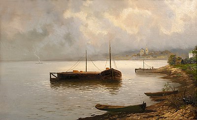 Isaac Levitan-Volga-Musée Levitan