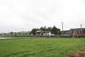 車站遠景（2010年5月26日）