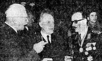 Јакоб Авшич, Сергеј Крајгер и Франц Поглајен, 1969.
