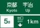 方向、車道及出口預告（111-A）