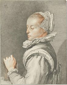 Johannes Körnlein - portrait of Maria Tesselschade Visscher.jpg
