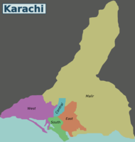 Location within Malir Town, Karachi