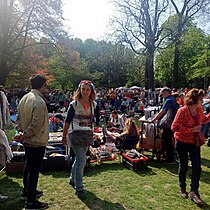 Stadspark, vrijmarkt