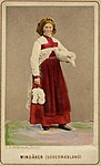 Svenska folkdräkter (samlingsartikel, finns en del material i Folkdräkt#Sverige), (en:Swedish folk costumes), Södermanlandsdräkten?