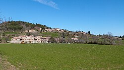 Skyline of Saint-Maurice-en-Chalencon