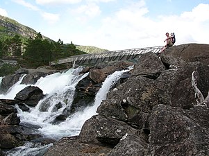 Vattenfallet Likholefossen.