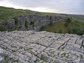 マルハム・コーブの石灰岩