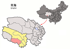 Kaart van Dzatö Dzong