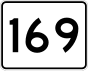 State Route 169 marker