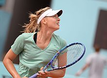 Maria Sharapova, former world No. 1 tennis player, was the world's highest-paid female athlete for 11 consecutive years. Maria Sharapova (18405201199).jpg