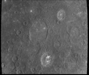 Mariner 10 image with Balzac in upper right