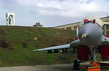 МиГ-29 Fulcrum на авиабазе Михаила Когэлничану.JPEG