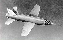 The prototype Miles M.52 turbojet powered aircraft, designed to achieve supersonic level flight MilesM52 1.jpg
