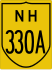 National Highway 330A marker