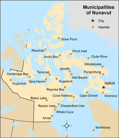 Nunavut municipalities