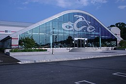 Orange County Choppers former World Headquarters near Newburgh, New York OCC July 2008.JPG