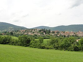 Gezicht op Pélussin