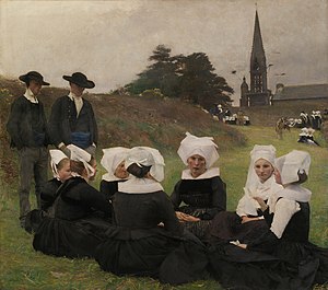 Les Bretonnes au Pardon (Pascal Adolphe Dagnan-Bouveret)