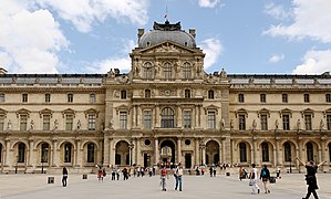 Pavillon de l'Horloge (Paris), de Jacques Lemercier, circa 1640