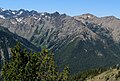 East aspect centered, from Marmot Pass. The Needles in upper left.