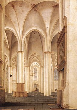 Pieter Jansz. Saenredam - The Buurkerk at Utrecht - WGA20631