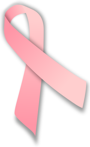 English: pink ribbon
