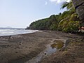 Plage de Bananier, embouchure de la ravine Jean-Pierre.