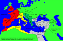 Преторианские префектуры Римской империи 395 г. н.э.png