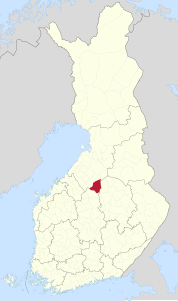 Pyhäjärvi – Localizzazione