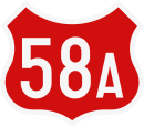 Drum național 58A