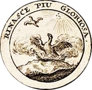 Phönix, Rinasce piu gloriosa („Er entsteht neu in größerem Glanz“)