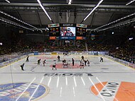 O estádio Skellefteå Kraft Arena