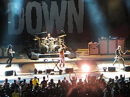 Выступление System of a Down в Вантаге, Нью-Йорк, 2012 г.