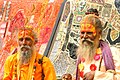 Des sadhus au Rajasthan.